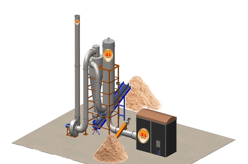 Biomass Dryer Machine